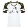 ATC&TRADE; EUROSPUN&REG; RING SPUN BASEBALL LADIES' TEE ATC0822L Thumbnail