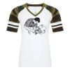 ATC&TRADE; EUROSPUN&REG; RING SPUN BASEBALL LADIES' TEE ATC0822L Thumbnail