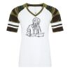 ATC&TRADE; EUROSPUN&REG; RING SPUN BASEBALL LADIES' TEE ATC0822L Thumbnail