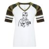 ATC&TRADE; EUROSPUN&REG; RING SPUN BASEBALL LADIES' TEE ATC0822L Thumbnail