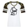 ATC&TRADE; EUROSPUN&REG; RING SPUN BASEBALL LADIES' TEE ATC0822L Thumbnail