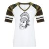 ATC&TRADE; EUROSPUN&REG; RING SPUN BASEBALL LADIES' TEE ATC0822L Thumbnail