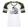 ATC&TRADE; EUROSPUN&REG; RING SPUN BASEBALL LADIES' TEE ATC0822L Thumbnail