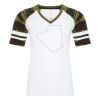 ATC&TRADE; EUROSPUN&REG; RING SPUN BASEBALL LADIES' TEE ATC0822L Thumbnail