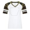 ATC&TRADE; EUROSPUN&REG; RING SPUN BASEBALL LADIES' TEE ATC0822L Thumbnail