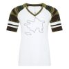 ATC&TRADE; EUROSPUN&REG; RING SPUN BASEBALL LADIES' TEE ATC0822L Thumbnail