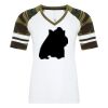 ATC&TRADE; EUROSPUN&REG; RING SPUN BASEBALL LADIES' TEE ATC0822L Thumbnail