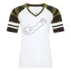 ATC&TRADE; EUROSPUN&REG; RING SPUN BASEBALL LADIES' TEE ATC0822L Thumbnail