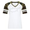 ATC&TRADE; EUROSPUN&REG; RING SPUN BASEBALL LADIES' TEE ATC0822L Thumbnail