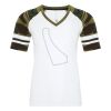 ATC&TRADE; EUROSPUN&REG; RING SPUN BASEBALL LADIES' TEE ATC0822L Thumbnail