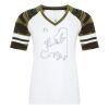 ATC&TRADE; EUROSPUN&REG; RING SPUN BASEBALL LADIES' TEE ATC0822L Thumbnail