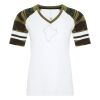 ATC&TRADE; EUROSPUN&REG; RING SPUN BASEBALL LADIES' TEE ATC0822L Thumbnail