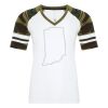 ATC&TRADE; EUROSPUN&REG; RING SPUN BASEBALL LADIES' TEE ATC0822L Thumbnail