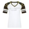 ATC&TRADE; EUROSPUN&REG; RING SPUN BASEBALL LADIES' TEE ATC0822L Thumbnail