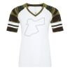 ATC&TRADE; EUROSPUN&REG; RING SPUN BASEBALL LADIES' TEE ATC0822L Thumbnail