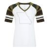 ATC&TRADE; EUROSPUN&REG; RING SPUN BASEBALL LADIES' TEE ATC0822L Thumbnail