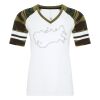 ATC&TRADE; EUROSPUN&REG; RING SPUN BASEBALL LADIES' TEE ATC0822L Thumbnail