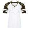 ATC&TRADE; EUROSPUN&REG; RING SPUN BASEBALL LADIES' TEE ATC0822L Thumbnail