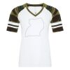 ATC&TRADE; EUROSPUN&REG; RING SPUN BASEBALL LADIES' TEE ATC0822L Thumbnail