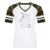 ATC&TRADE; EUROSPUN&REG; RING SPUN BASEBALL LADIES' TEE ATC0822L Thumbnail