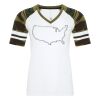 ATC&TRADE; EUROSPUN&REG; RING SPUN BASEBALL LADIES' TEE ATC0822L Thumbnail