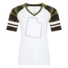 ATC&TRADE; EUROSPUN&REG; RING SPUN BASEBALL LADIES' TEE ATC0822L Thumbnail