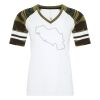 ATC&TRADE; EUROSPUN&REG; RING SPUN BASEBALL LADIES' TEE ATC0822L Thumbnail