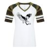 ATC&TRADE; EUROSPUN&REG; RING SPUN BASEBALL LADIES' TEE ATC0822L Thumbnail