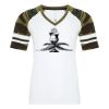 ATC&TRADE; EUROSPUN&REG; RING SPUN BASEBALL LADIES' TEE ATC0822L Thumbnail
