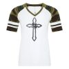 ATC&TRADE; EUROSPUN&REG; RING SPUN BASEBALL LADIES' TEE ATC0822L Thumbnail