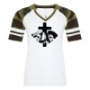 ATC&TRADE; EUROSPUN&REG; RING SPUN BASEBALL LADIES' TEE ATC0822L Thumbnail