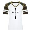 ATC&TRADE; EUROSPUN&REG; RING SPUN BASEBALL LADIES' TEE ATC0822L Thumbnail