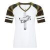 ATC&TRADE; EUROSPUN&REG; RING SPUN BASEBALL LADIES' TEE ATC0822L Thumbnail