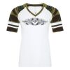 ATC&TRADE; EUROSPUN&REG; RING SPUN BASEBALL LADIES' TEE ATC0822L Thumbnail