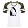 ATC&TRADE; EUROSPUN&REG; RING SPUN BASEBALL LADIES' TEE ATC0822L Thumbnail