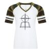 ATC&TRADE; EUROSPUN&REG; RING SPUN BASEBALL LADIES' TEE ATC0822L Thumbnail