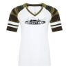 ATC&TRADE; EUROSPUN&REG; RING SPUN BASEBALL LADIES' TEE ATC0822L Thumbnail