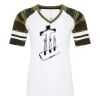 ATC&TRADE; EUROSPUN&REG; RING SPUN BASEBALL LADIES' TEE ATC0822L Thumbnail