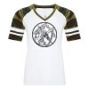 ATC&TRADE; EUROSPUN&REG; RING SPUN BASEBALL LADIES' TEE ATC0822L Thumbnail