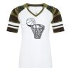 ATC&TRADE; EUROSPUN&REG; RING SPUN BASEBALL LADIES' TEE ATC0822L Thumbnail