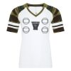 ATC&TRADE; EUROSPUN&REG; RING SPUN BASEBALL LADIES' TEE ATC0822L Thumbnail