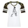 ATC&TRADE; EUROSPUN&REG; RING SPUN BASEBALL LADIES' TEE ATC0822L Thumbnail