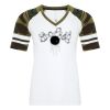ATC&TRADE; EUROSPUN&REG; RING SPUN BASEBALL LADIES' TEE ATC0822L Thumbnail