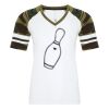 ATC&TRADE; EUROSPUN&REG; RING SPUN BASEBALL LADIES' TEE ATC0822L Thumbnail