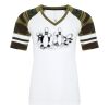 ATC&TRADE; EUROSPUN&REG; RING SPUN BASEBALL LADIES' TEE ATC0822L Thumbnail