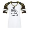 ATC&TRADE; EUROSPUN&REG; RING SPUN BASEBALL LADIES' TEE ATC0822L Thumbnail