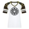 ATC&TRADE; EUROSPUN&REG; RING SPUN BASEBALL LADIES' TEE ATC0822L Thumbnail
