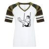 ATC&TRADE; EUROSPUN&REG; RING SPUN BASEBALL LADIES' TEE ATC0822L Thumbnail