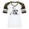 ATC&TRADE; EUROSPUN&REG; RING SPUN BASEBALL LADIES' TEE ATC0822L Thumbnail