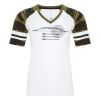 ATC&TRADE; EUROSPUN&REG; RING SPUN BASEBALL LADIES' TEE ATC0822L Thumbnail